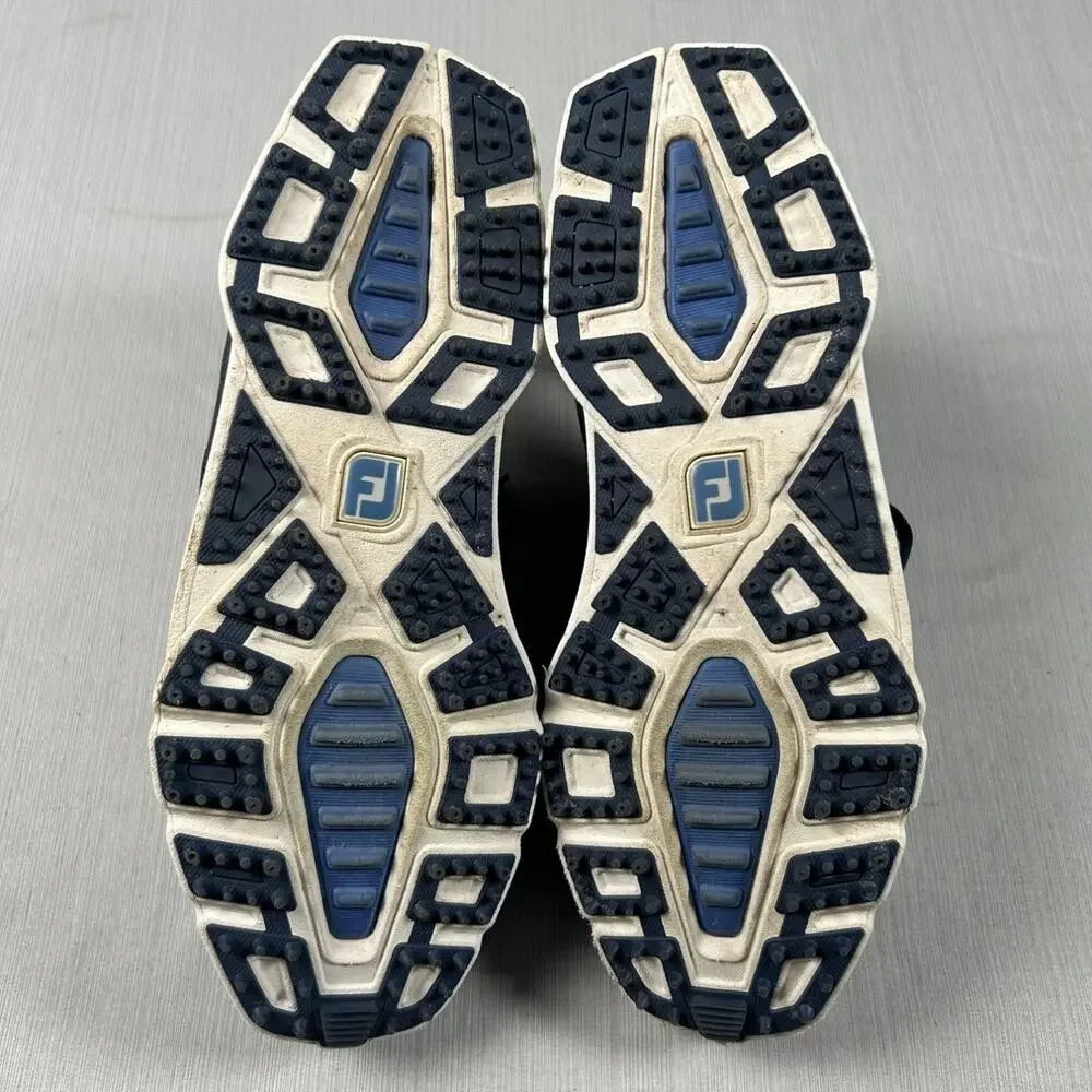 Foot Joy Pro/SL Men's Golf Shoes Navy Blue Leather Spikeless 53812 M US 10
